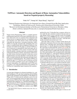 TAPFixer: Automatic Detection and Repair of Home Automation
  Vulnerabilities based on Negated-property Reasoning