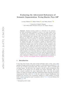 Evaluating the Adversarial Robustness of Semantic Segmentation: Trying
  Harder Pays Off