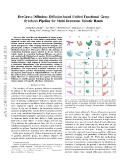 DexGrasp-Diffusion: Diffusion-based Unified Functional Grasp Synthesis
  Pipeline for Multi-Dexterous Robotic Hands