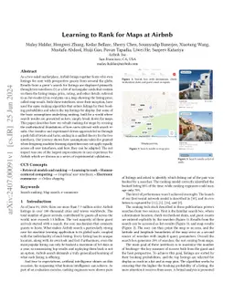 Learning to Rank for Maps at Airbnb