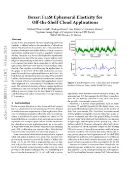 Boxer: FaaSt Ephemeral Elasticity for Off-the-Shelf Cloud Applications
