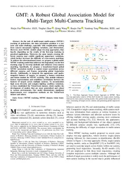 GMT: Effective Global Framework for Multi-Camera Multi-Target Tracking
