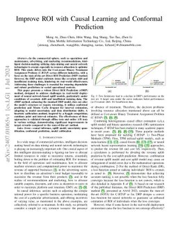 Improve ROI with Causal Learning and Conformal Prediction