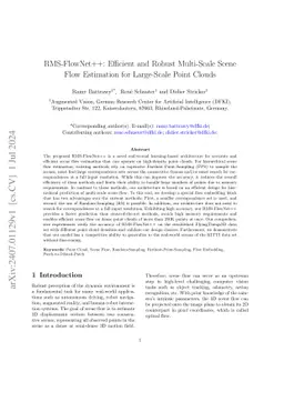 RMS-FlowNet++: Efficient and Robust Multi-Scale Scene Flow Estimation
  for Large-Scale Point Clouds