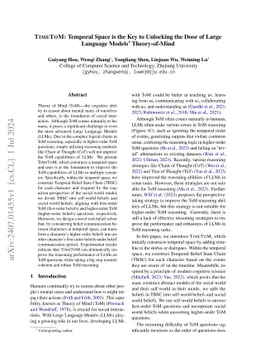 TimeToM: Temporal Space is the Key to Unlocking the Door of Large
  Language Models' Theory-of-Mind