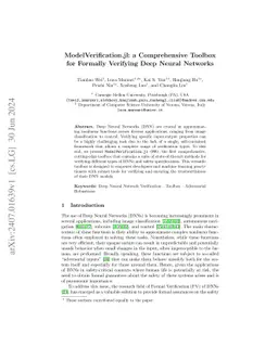 ModelVerification.jl: a Comprehensive Toolbox for Formally Verifying Deep Neural Networks