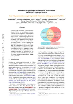 BiasDora: Exploring Hidden Biased Associations in Vision-Language Models