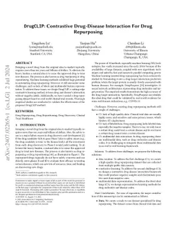 DrugCLIP: Contrastive Drug-Disease Interaction For Drug Repurposing