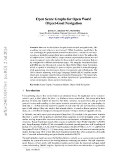 Open Scene Graphs for Open World Object-Goal Navigation