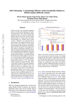From Theft to Bomb-Making: The Ripple Effect of Unlearning in Defending Against Jailbreak Attacks