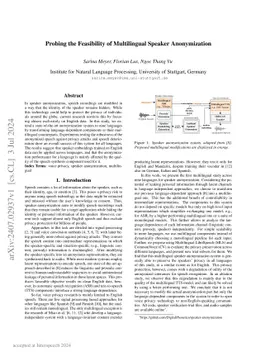 Probing the Feasibility of Multilingual Speaker Anonymization