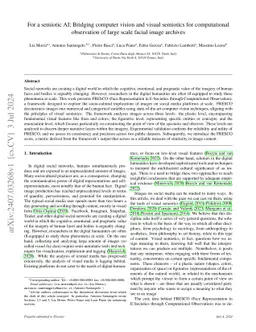 For a semiotic AI: Bridging computer vision and visual semiotics for
  computational observation of large scale facial image archives