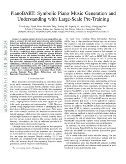 PianoBART: Symbolic Piano Music Generation and Understanding with
  Large-Scale Pre-Training