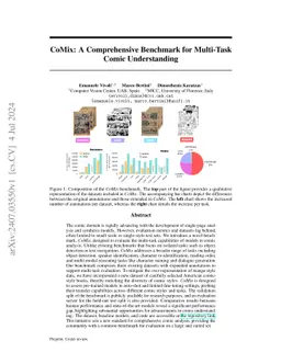 CoMix: A Comprehensive Benchmark for Multi-Task Comic Understanding