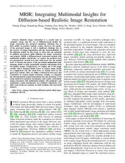 SSP-IR: Semantic and Structure Priors for Diffusion-based Realistic Image Restoration