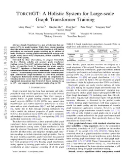 TorchGT: A Holistic System for Large-scale Graph Transformer Training
