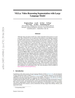 ViLLa: Video Reasoning Segmentation with Large Language Model