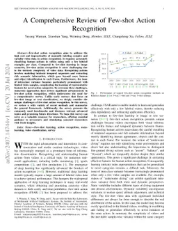 A Comprehensive Review of Few-shot Action Recognition