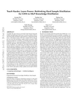 Teach Harder, Learn Poorer: Rethinking Hard Sample Distillation for
  GNN-to-MLP Knowledge Distillation