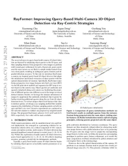RayFormer: Improving Query-Based Multi-Camera 3D Object Detection via
  Ray-Centric Strategies
