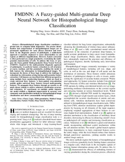 FMDNN: A Fuzzy-guided Multi-granular Deep Neural Network for
  Histopathological Image Classification