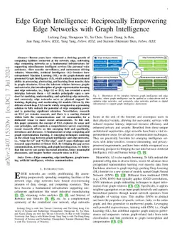 Edge Graph Intelligence: Reciprocally Empowering Edge Networks with Graph Intelligence