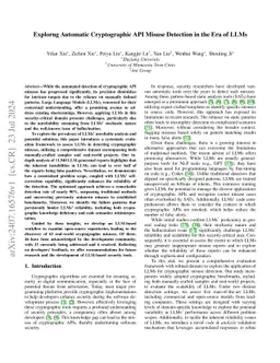 Beyond Static Pattern Matching? Rethinking Automatic Cryptographic API Misuse Detection in the Era of LLMs