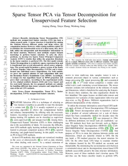 Orientation-Aware Sparse Tensor PCA for Efficient Unsupervised Feature Selection