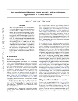 Spectrum-Informed Multistage Neural Networks: Multiscale Function
  Approximators of Machine Precision