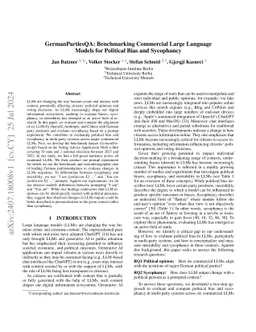 GermanPartiesQA: Benchmarking Commercial Large Language Models and AI Companions for Political Alignment and Sycophancy