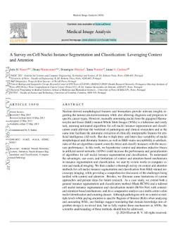 A Survey on Cell Nuclei Instance Segmentation and Classification:
  Leveraging Context and Attention