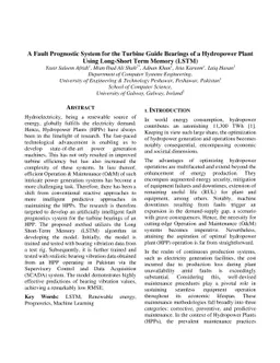 A Fault Prognostic System for the Turbine Guide Bearings of a Hydropower
  Plant Using Long-Short Term Memory (LSTM)