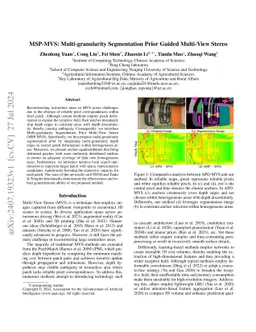 MSP-MVS: Multi-Granularity Segmentation Prior Guided Multi-View Stereo