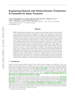 Empowering Clinicians with Medical Decision Transformers: A Framework
  for Sepsis Treatment