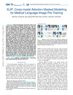 MMCLIP: Cross-modal Attention Masked Modelling for Medical Language-Image Pre-Training