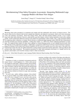 Urban Safety Perception Assessments via Integrating Multimodal Large Language Models with Street View Images