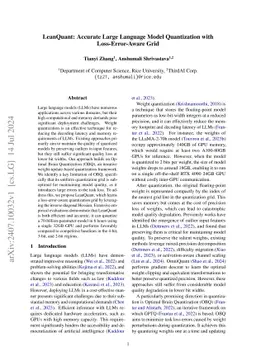 LeanQuant: Accurate and Scalable Large Language Model Quantization with Loss-error-aware Grid