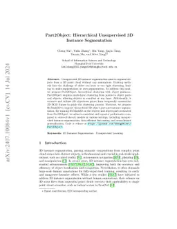 Part2Object: Hierarchical Unsupervised 3D Instance Segmentation