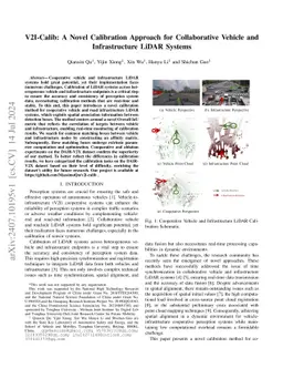 V2I-Calib: A Novel Calibration Approach for Collaborative Vehicle and
  Infrastructure LiDAR Systems