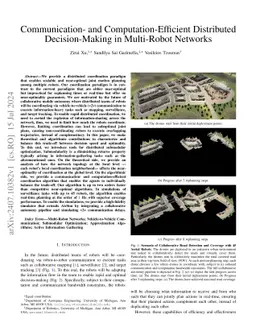 Communication- and Computation-Efficient Distributed Submodular Optimization in Robot Mesh Networks