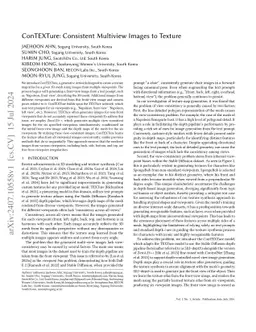 ConTEXTure: Consistent Multiview Images to Texture