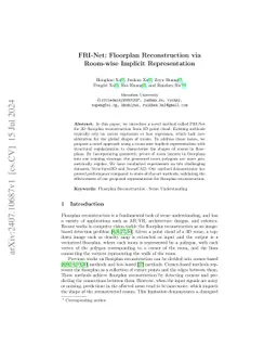 FRI-Net: Floorplan Reconstruction via Room-wise Implicit Representation