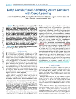 Deep ContourFlow: Advancing Active Contours with Deep Learning