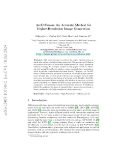 AccDiffusion: An Accurate Method for Higher-Resolution Image Generation