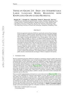 Think-on-Graph 2.0: Deep and Interpretable Large Language Model
  Reasoning with Knowledge Graph-guided Retrieval
