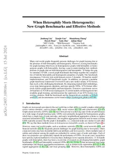 When Heterophily Meets Heterogeneity: Challenges and a New Large-Scale Graph Benchmark
