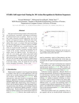 STARS: Self-supervised Tuning for 3D Action Recognition in Skeleton Sequences