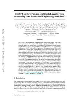Spider2-V: How Far Are Multimodal Agents From Automating Data Science
  and Engineering Workflows?