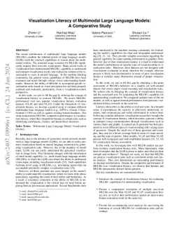 Visualization Literacy of Multimodal Large Language Models: A
  Comparative Study