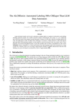 The ALCHEmist: Automated Labeling 500x CHEaper Than LLM Data Annotators